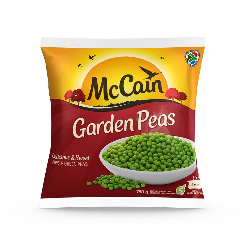 mccain garden peas 750g