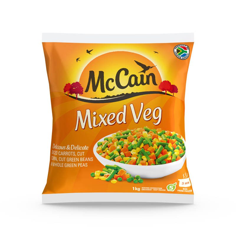 mccain mixed veg 1kg
