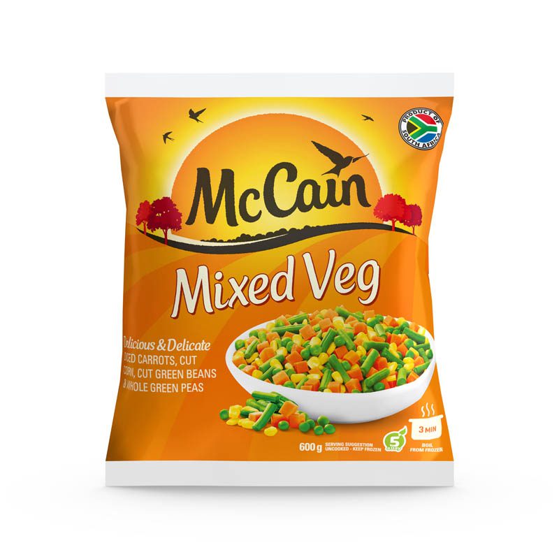 mccain mix veg 600g