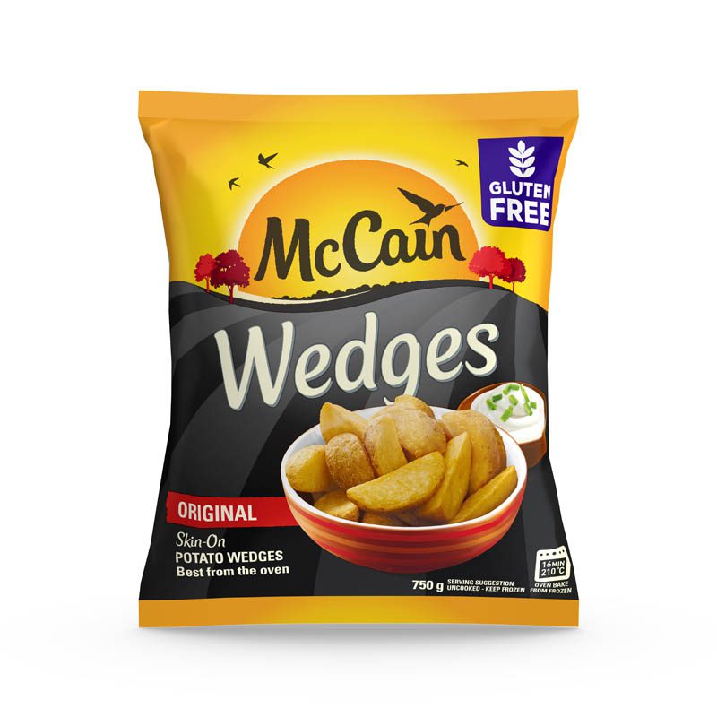 mccain wedges 750g