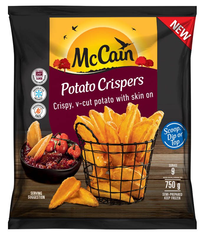 mccain potato crispers 750g