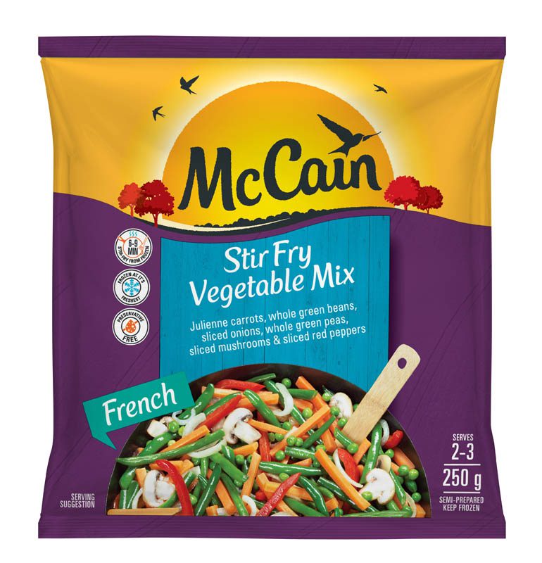 mccain french stir fry 250g