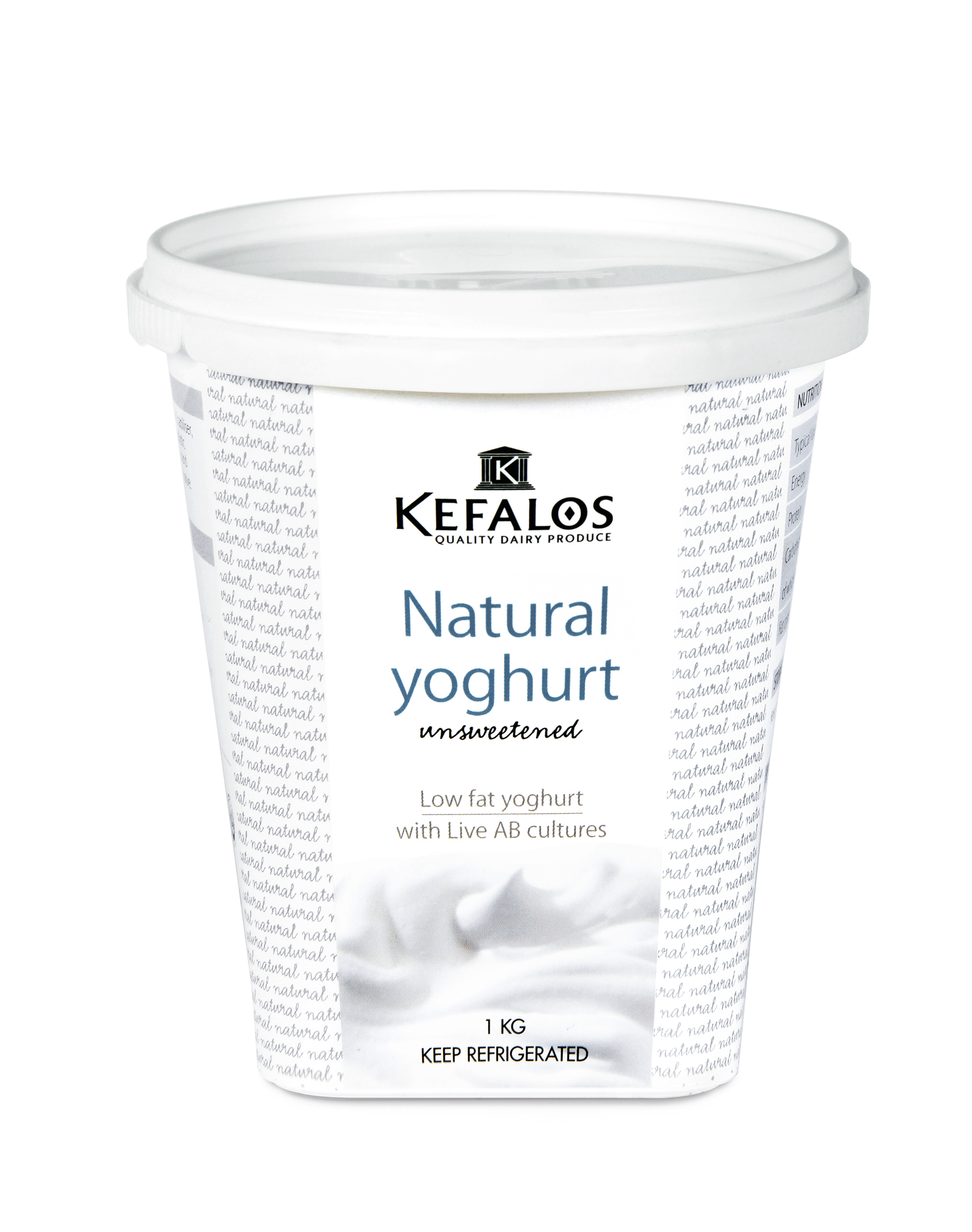 kefalo natural yoghurt