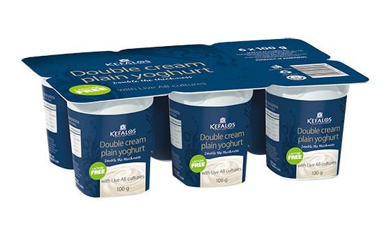 kefalos double cream plain yoghurt