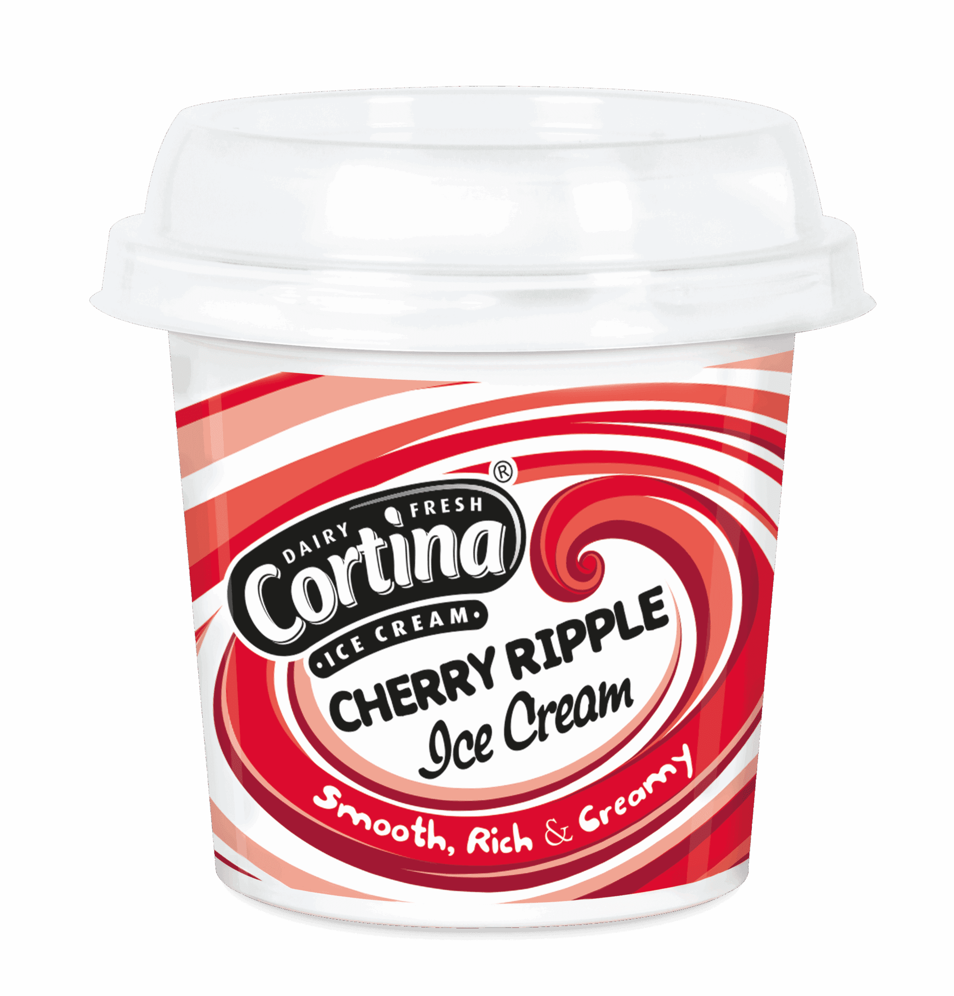 cortina ice cream cherry ripple