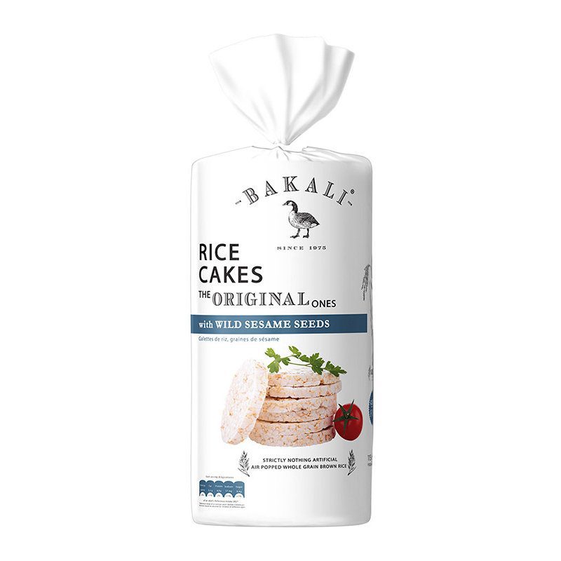 bakali rice cakes with seeds