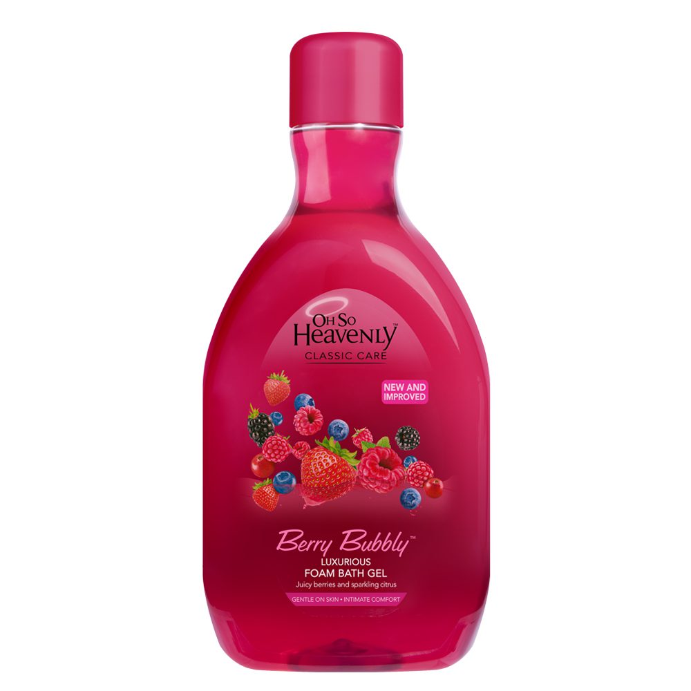 luxury foam bath berry bubbly