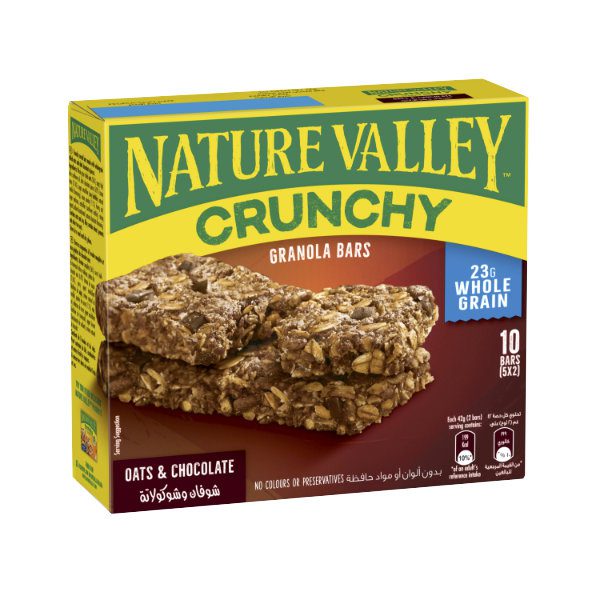 nature valley crunchy oats and chocolate