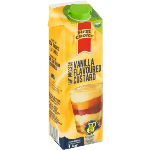 first choice vanilla custard 1kg