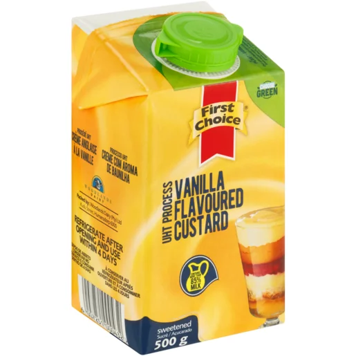 first choice custard 500g