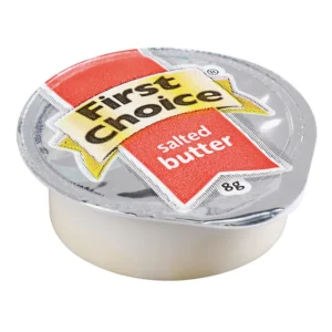 first choice butter portions 8g