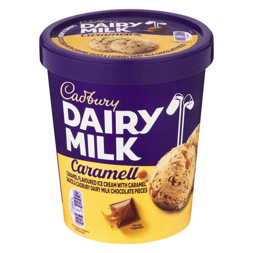cadbury caramel icecream